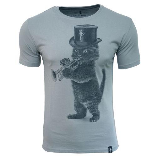 DIRTY VELVET Herren T-Shirt TOP CAT