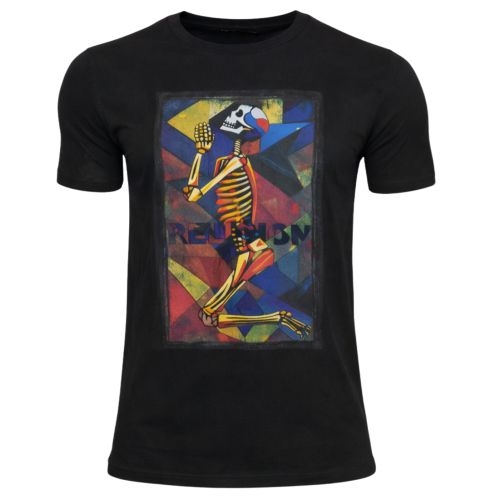 RELIGION Clothing Herren T-Shirt PRAYING SKELETON CUBISM