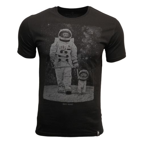 DIRTY VELVET Herren T-Shirt MOON WALKIES
