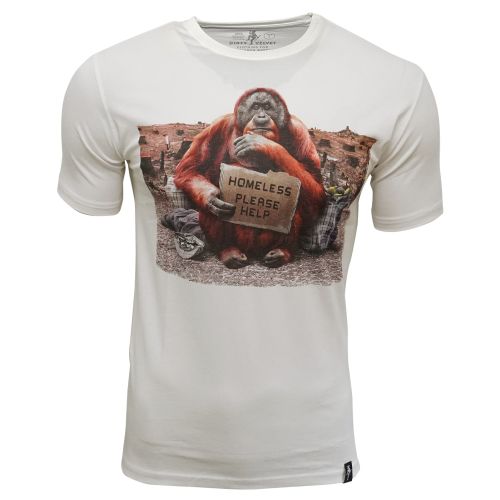 DIRTY VELVET Herren T-Shirt HOMELESS
