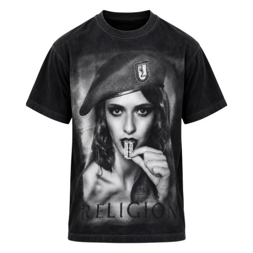 RELIGION Clothing Herren T-Shirt RAZOR GIRL