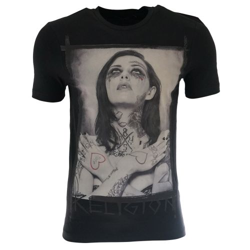 RELIGION Clothing Herren T-Shirt TATTOO GIRL