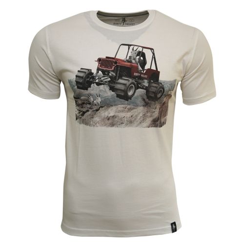 DIRTY VELVET Herren T-Shirt ESCAPE GOAT