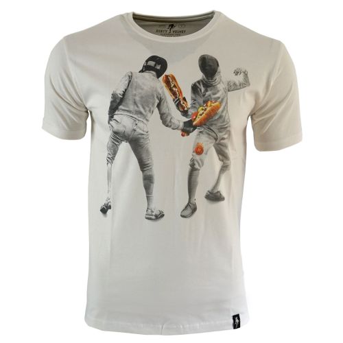 DIRTY VELVET Herren T-Shirt FOOD FIGHT