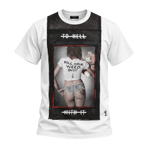 RELIGION Clothing Herren T-Shirt ROLL YOUR WEED