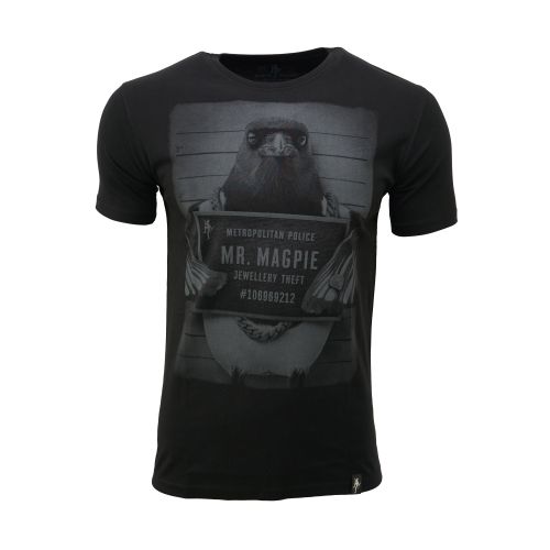 DIRTY VELVET Herren T-Shirt MR. MAGPIE