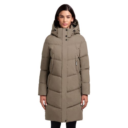KHUJO Damen Jacke Steppmantel GRAYA Wintermantel