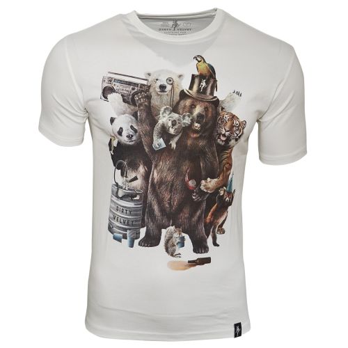 DIRTY VELVET Herren T-Shirt PARTY CIRCUS