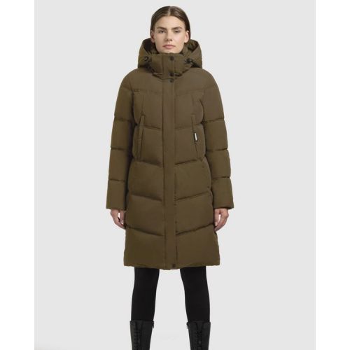 KHUJO Damen Jacke Steppmantel GRAYA Wintermantel