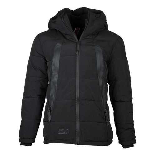 KHUJO Herren Jacke Winterjacke MAST schwarz