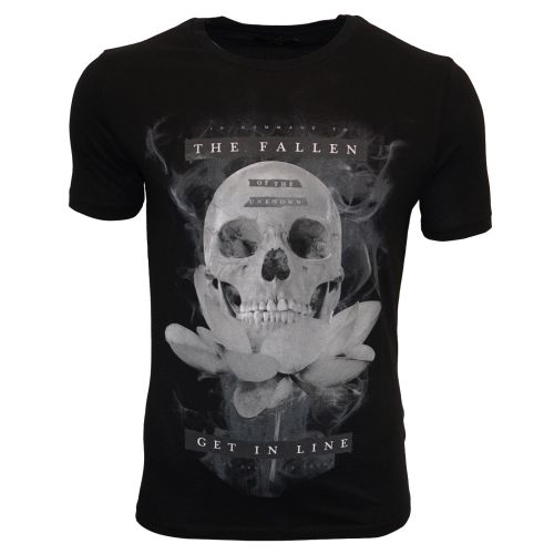 RELIGION Clothing Herren T-Shirt LOTUS SKULL