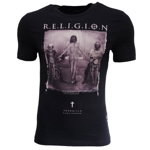 RELIGION Clothing Herren T-Shirt TO THE VICTOR