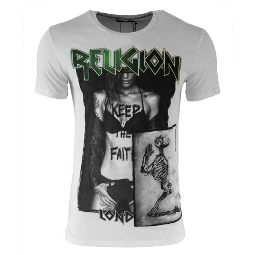 RELIGION Herren T-Shirt KEEP THE FAITH