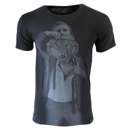 DIRTY VELVET Herren T-Shirt THE WOLF WITHIN